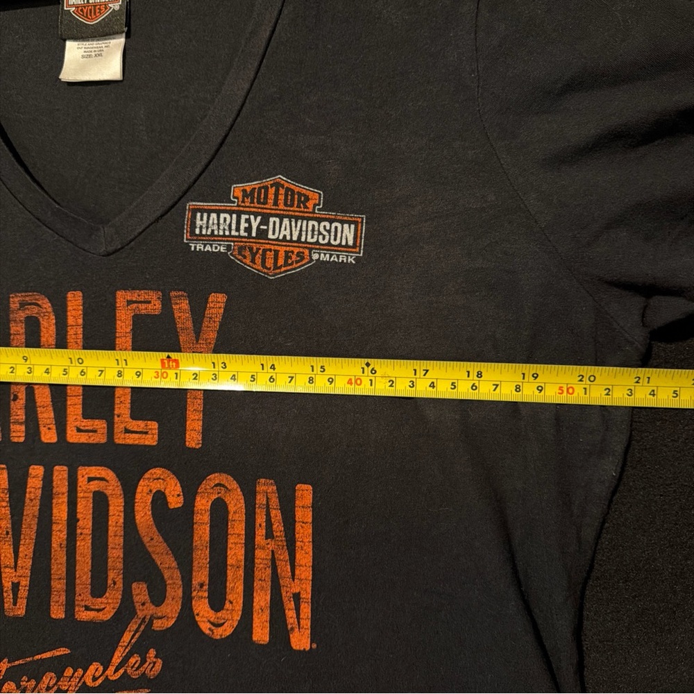 Harley-Davidson Four‎ Rivers Paducah Kentucky Skeleton Graphic Made In USA - Picture 2 of 6